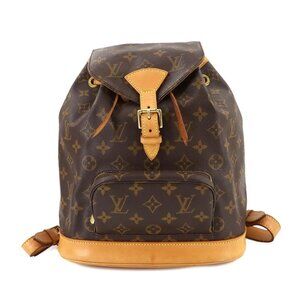 LOUIS VUITTON Monogram Montsouris MM Backpack Brown M51136 Purse 90280750